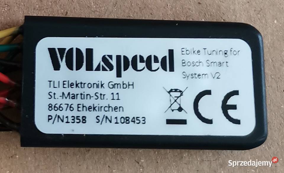 VOLspeed EBike Chip Tuning do Bosch Smart System Zamość