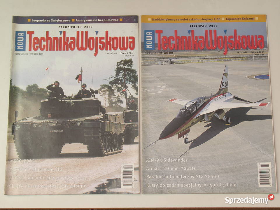 Technika Wojskowa 17 i 912 rocznik 2002 Wojsko i militaria małopolskie Kraków