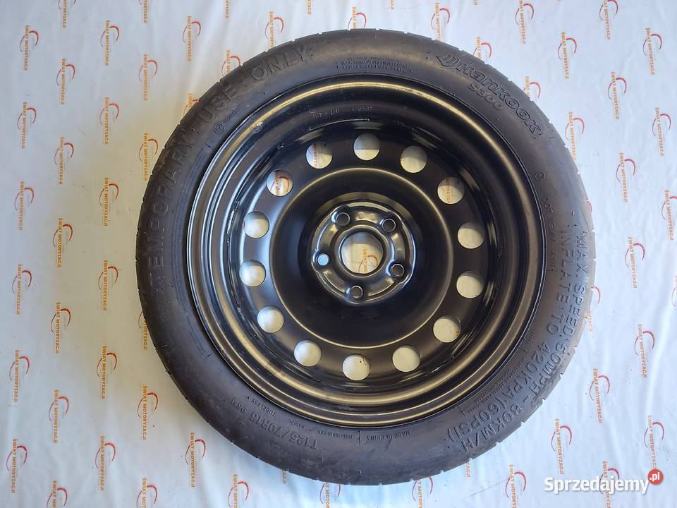 GOLF AUDI SEAT ALTEA koło dojazdowe 1257016 96M Koła dojazdowe