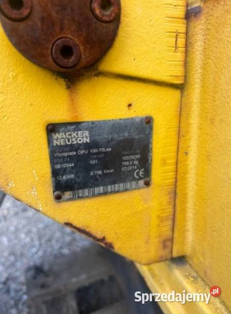 Zagęszczarka Wacker DPU 10070LES Kohler KD 4772 Kłobuck