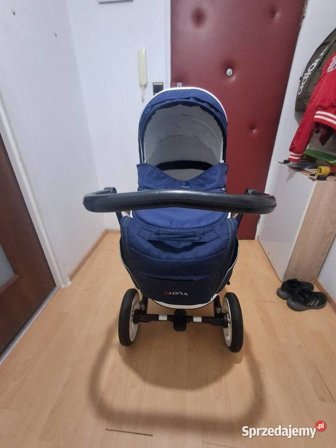 Wózek Silvia Bebetto 2w1 biały