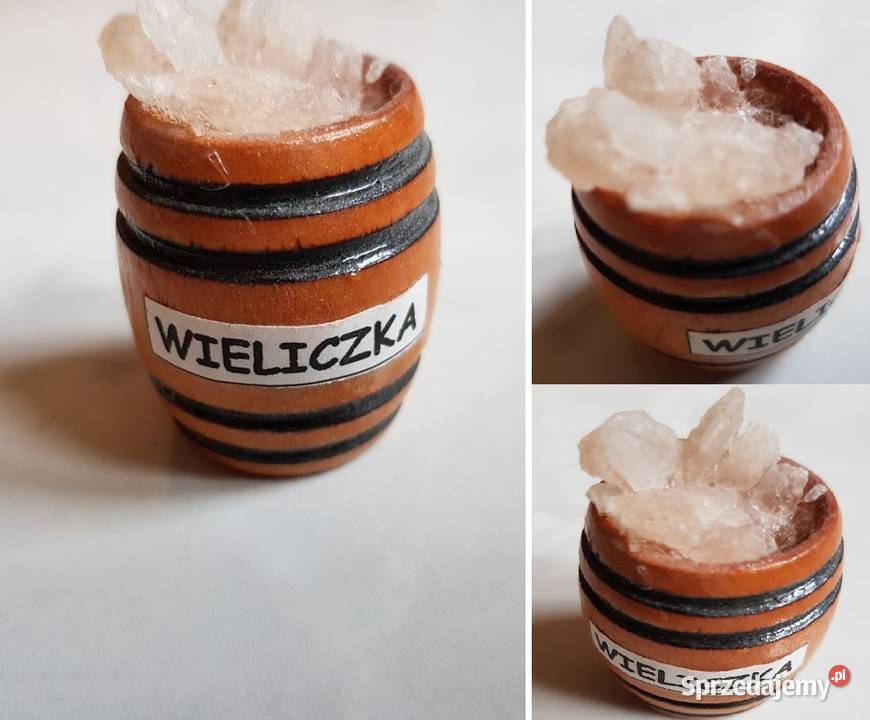 beczka beczułka drewniana kadź z solą z Kielce