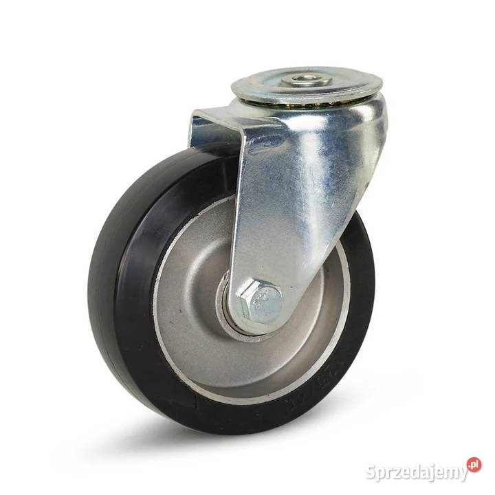 Koło Obrotowe z Gumy 125mm 300 Aluminium Kółka mazowieckie