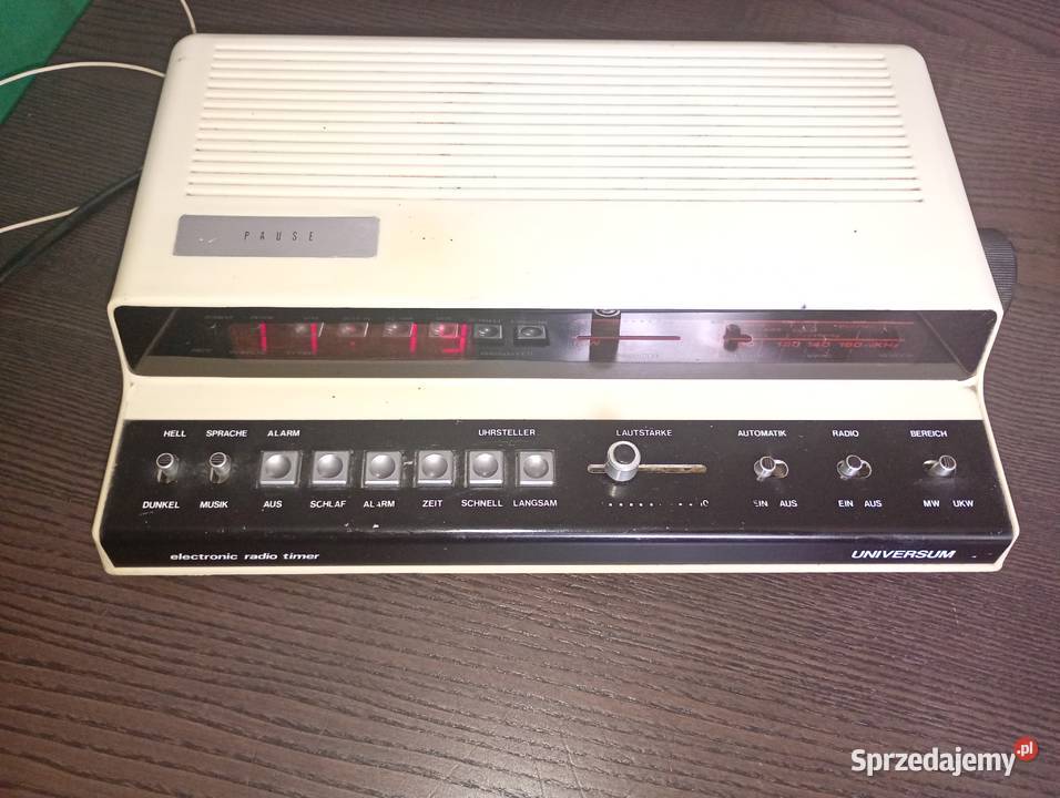 Radio budzik uniwersum sprzedam