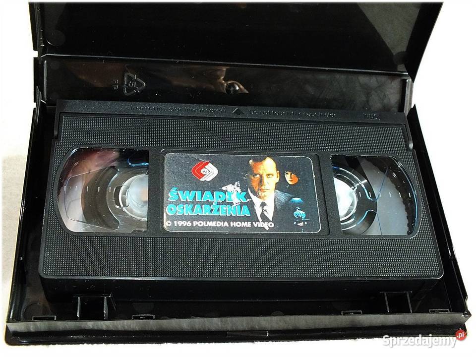Kaseta VHS Świadek Oskarżenia Film na Video Żary