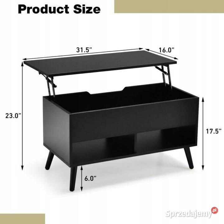 Nowy stolik kawowy stolik kawowy prostokątny 80 Warszawa sprzedam