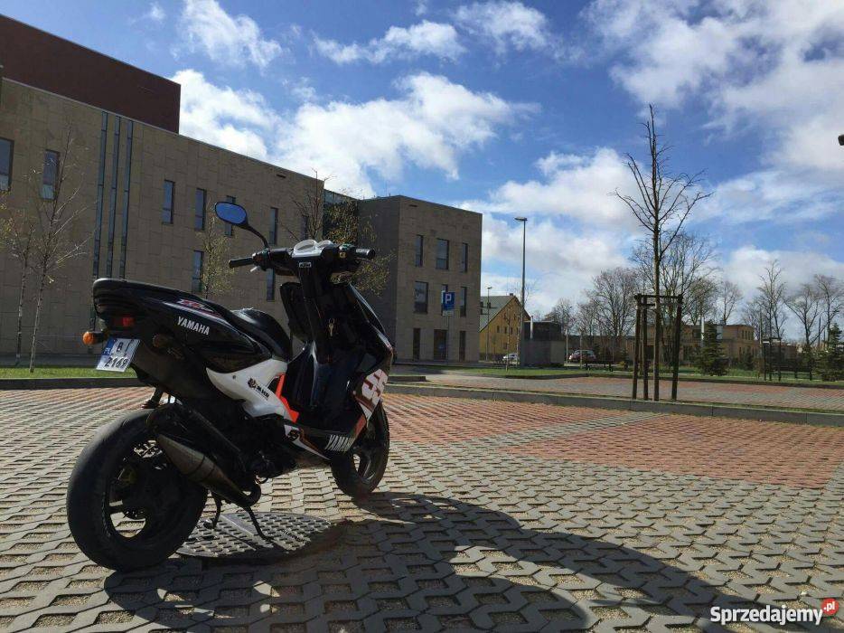 Yamaha Aeroxa opłacony Motocykle, skutery, quady Suwałki