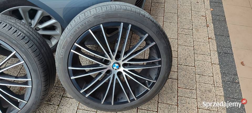 Koła aluminiowe 19 z oponami BMW F11 dwuletnie Samochodowe mazowieckie Radom