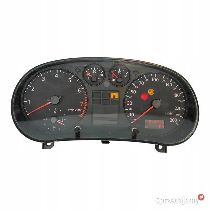 LICZNIK ZEGARY 8L0919860C Audi A3 8L 16 8V 18 Części samochodowe Chełm