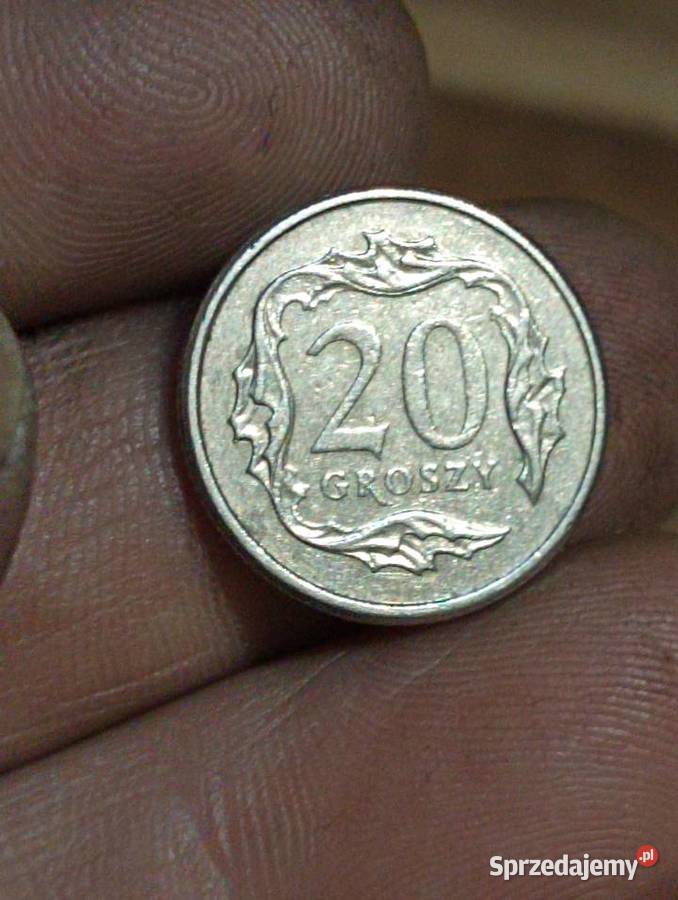 Sprzedam 20 groszy 2008 r zle bita data zalane