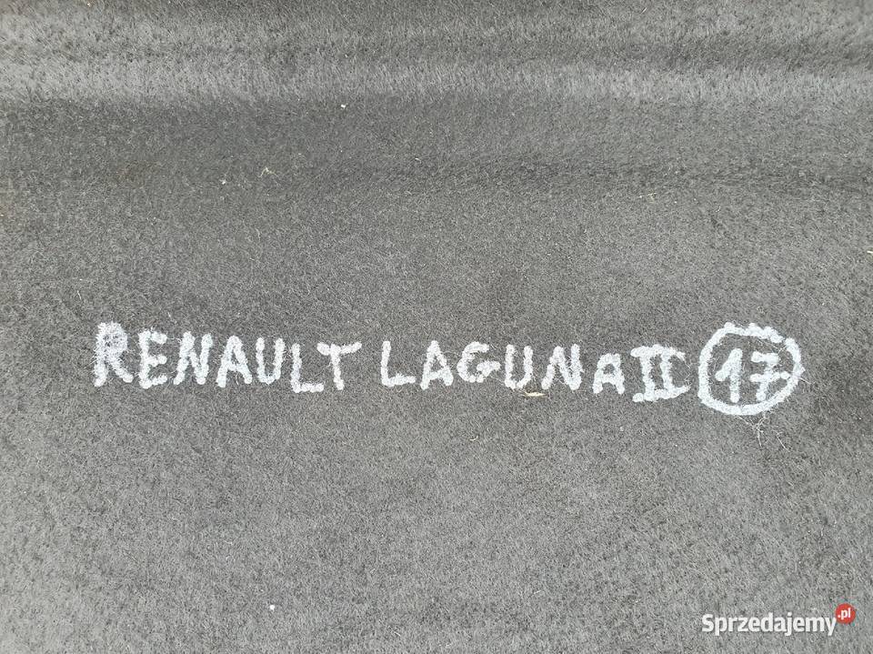 Renault Laguna II LIFT HB TYLNA PÓŁKA BAGAŻNIKA Rudka