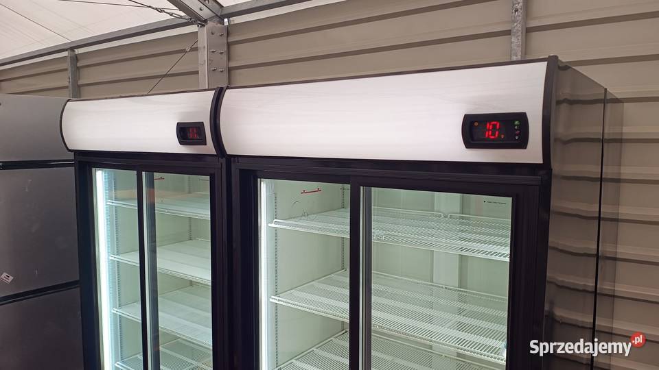 Chłodnia witryna chłodnicza szafa duża 111 LED Łódź