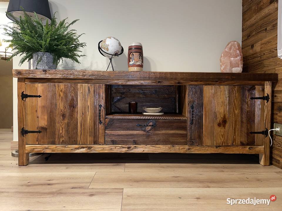 Unikatowa komoda ze starych desek małopolskie Tarnów