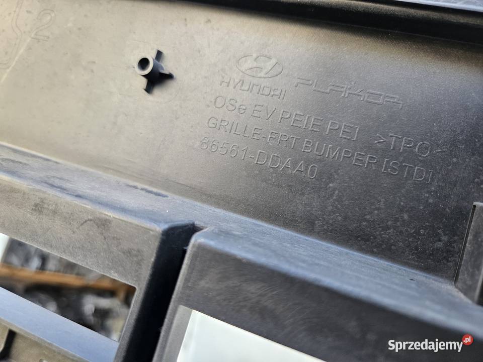 HYUNDAI KONA I EV ZDERZAK PRZÓD PRZEDNI wielkopolskie Międzychód sprzedam