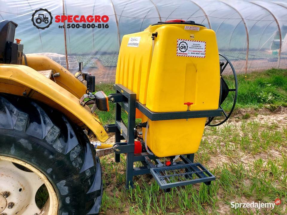 Opryskiwacz wysokociśnieniowy do upraw w nieuszkodzony Kadź