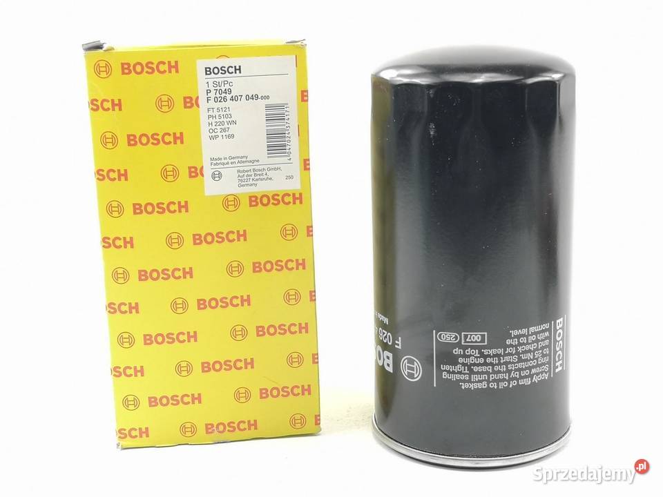 FILTR OLEJU BOSCH IVECO EUROCARGO IIII EUROSTAR sprzedam
