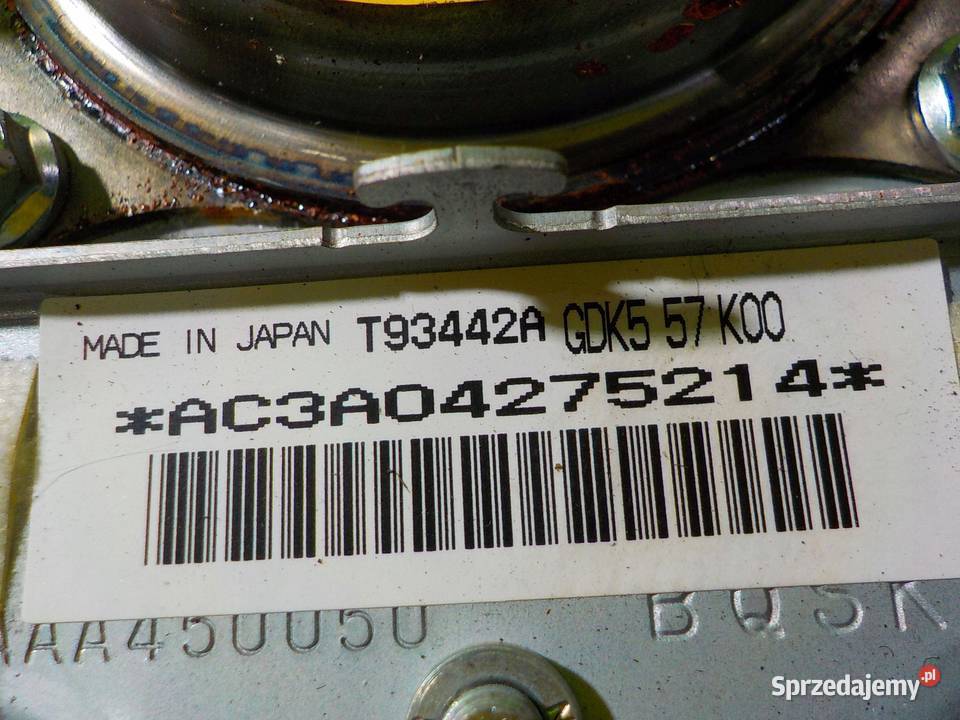 MAZDA 6 GH II LIFT 10r AIRBAG poduszka kierowcy Suków