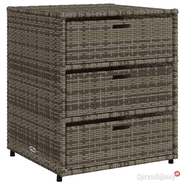 Szafka ogrodowa szara 55x59x69 polirattan Warszawa sprzedam