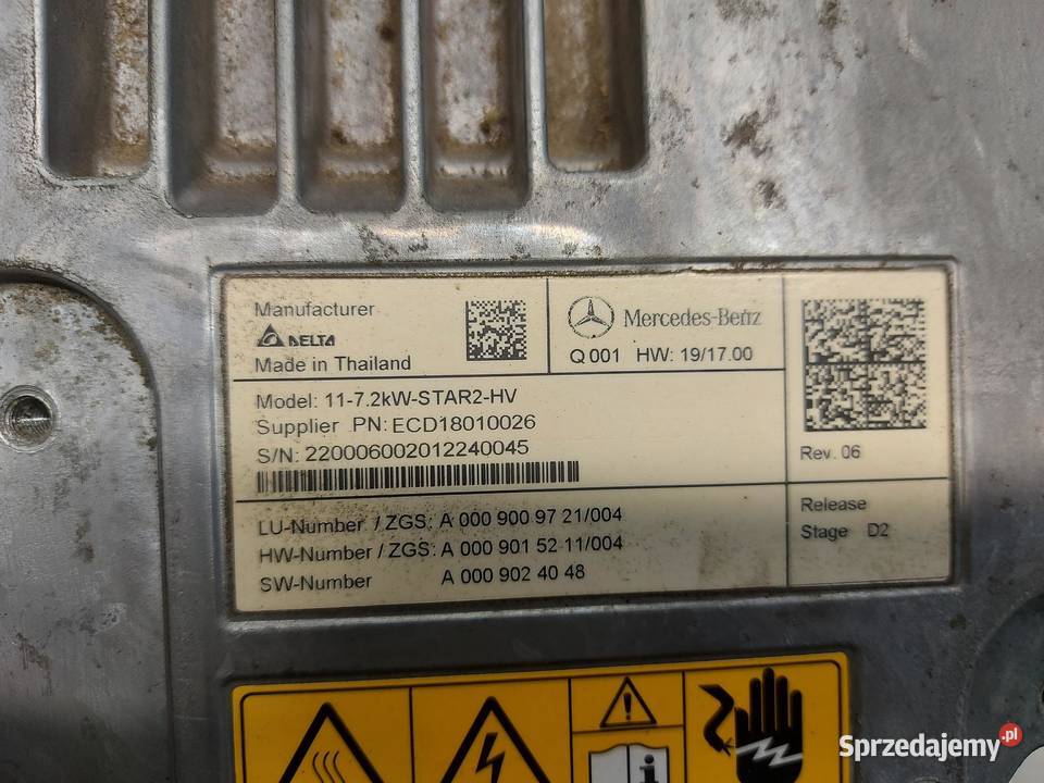 Mercedes EQV w447 Vklasa 2021 moduł sterownik osobowe Komputery Motoryzacja dolnośląskie
