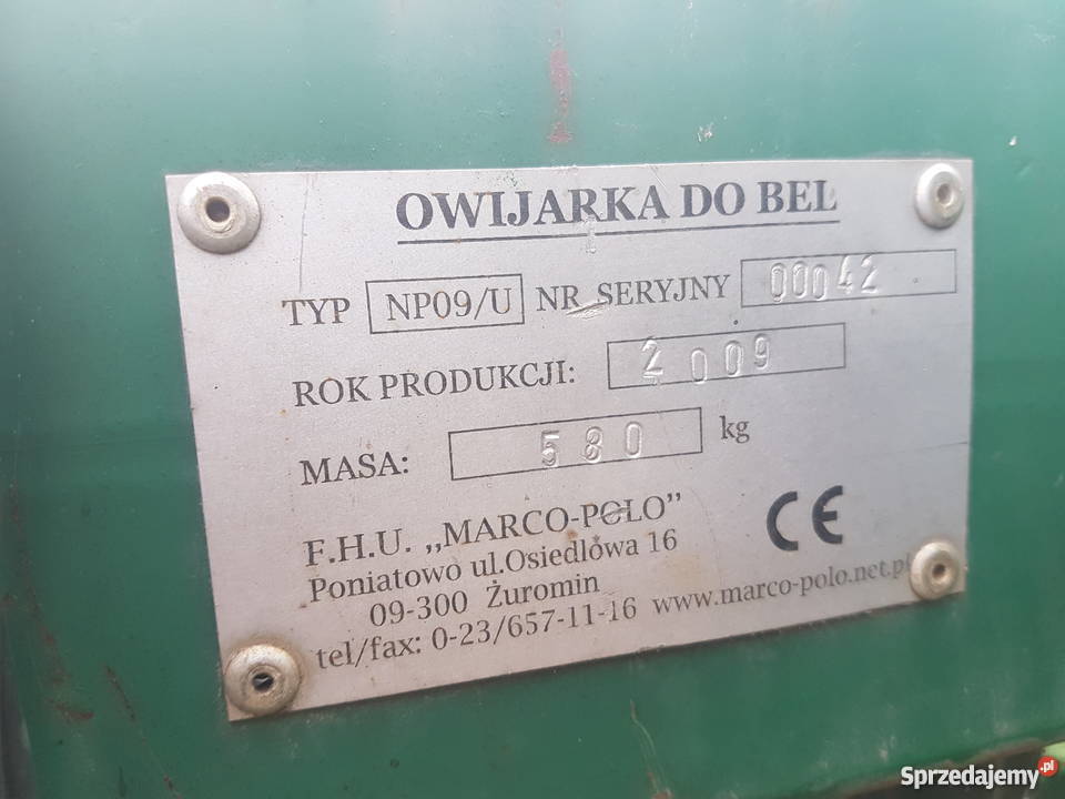 Owijarka do bel Marcopolo Radzyń-Wybudowanie