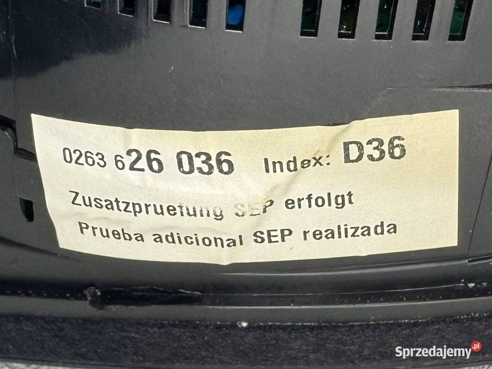 LICZNIKI PRĘDKOŚCIOMIERZ AUDI A4 B6 8E0920900L Warszawa