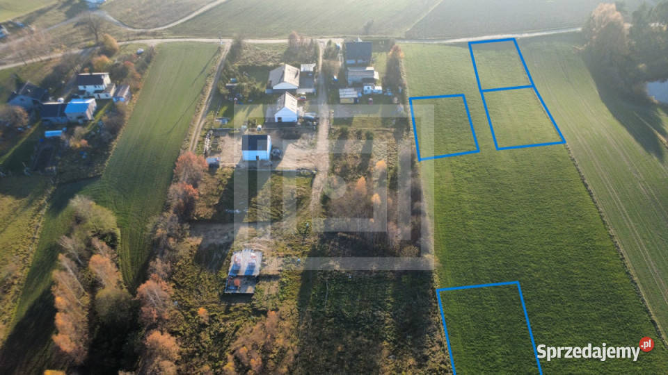Działka Żukowo Pod Elżbietowo 953m2 gaz