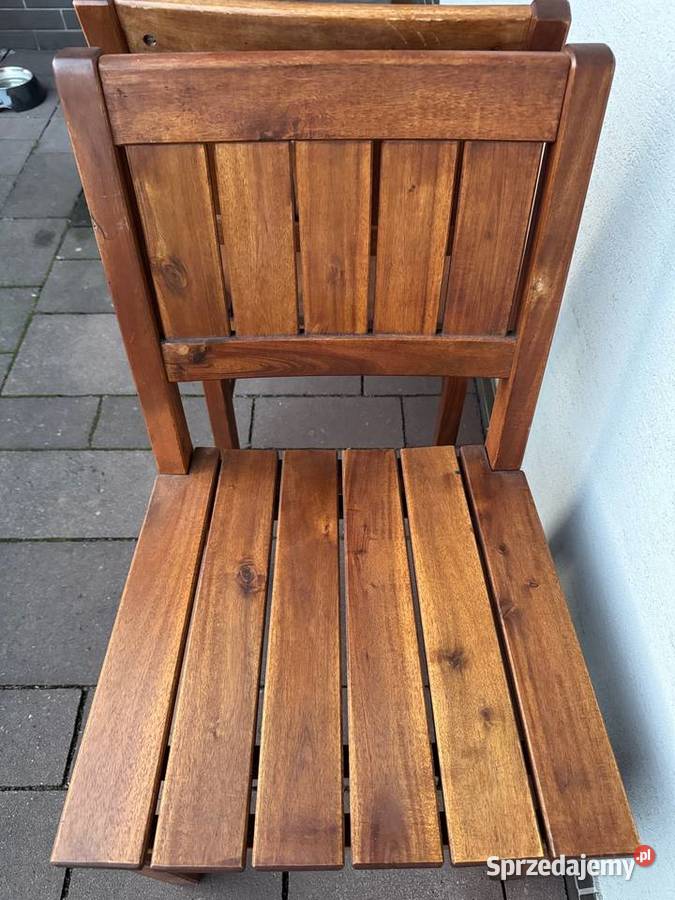 Krzesła ogrodowe tarasowe kuchenne IKEA PPLAR śląskie Dąbie