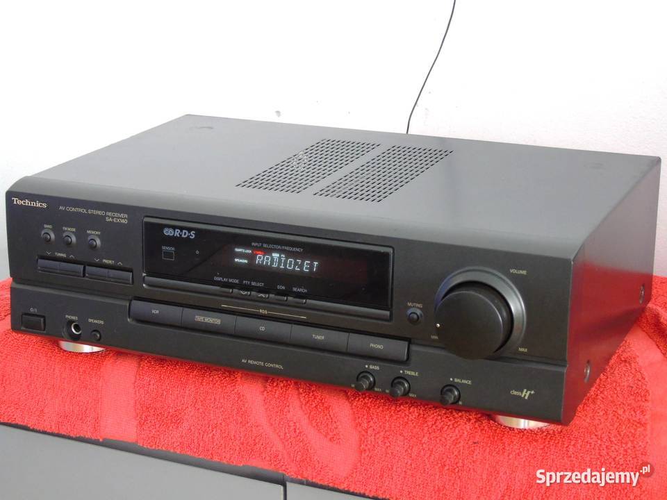 Wzmacniacz z radiem Technics SAEX140 mocny i