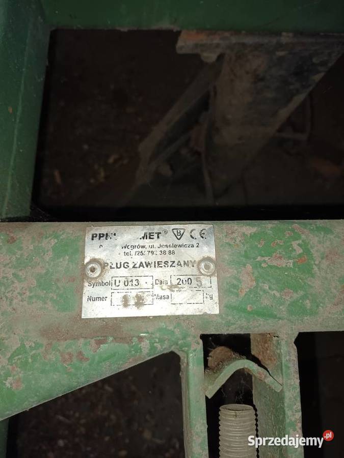 Pług zawieszany Bomet U013 Teresin