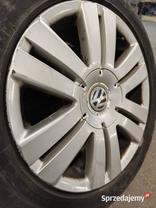 Alufelgi VW 16 opony 20555 R16 oryginał Łódź sprzedam