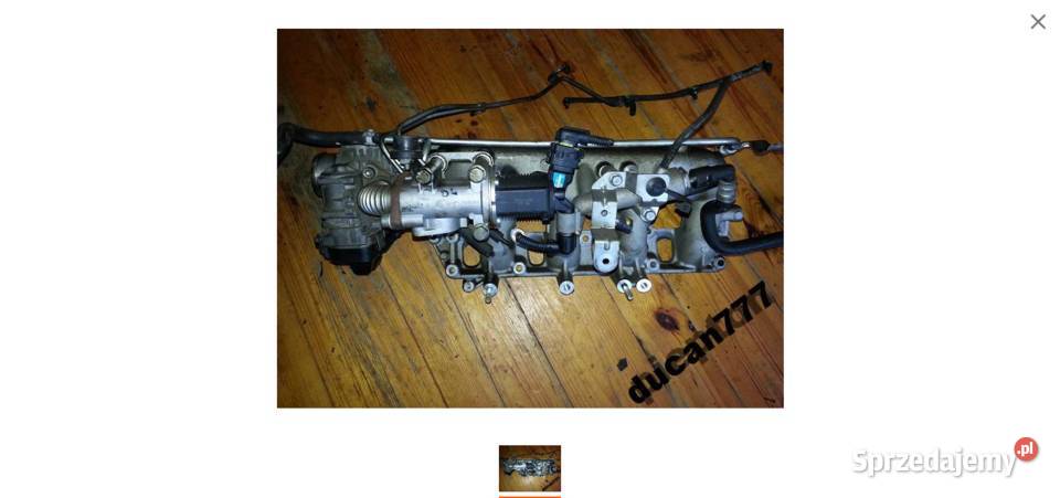 kolektor ssący opel saab 19cdti Z19DT 120 dolnośląskie sprzedam