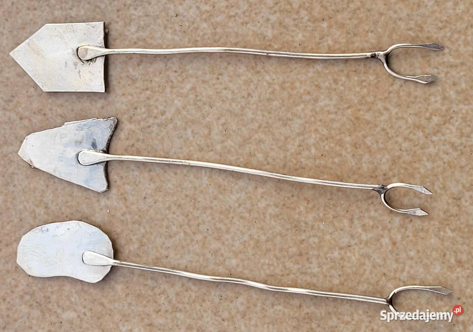 Zabytkowy zestaw widelczyków do koktajli Meksyk Antyki Kraków