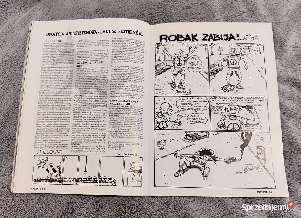 Arlekin 8 Wiosna 22000 Fanzine punk hardcore Rybnik