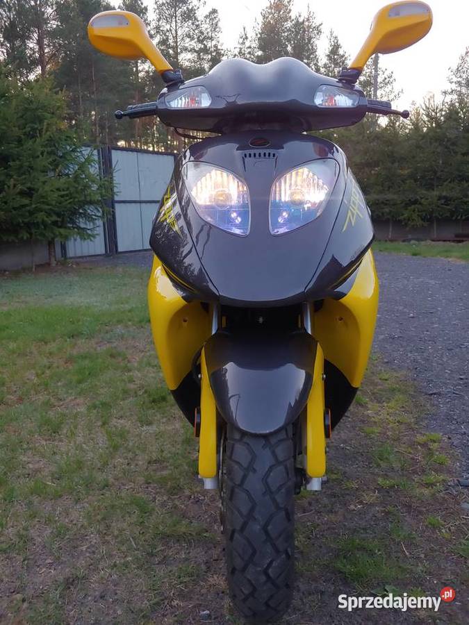 Szybki skuter ZIPP QUANTUM GT5 1 przbiegu NOWY kupiony w polskim salonie świętokrzyskie Bliżyn