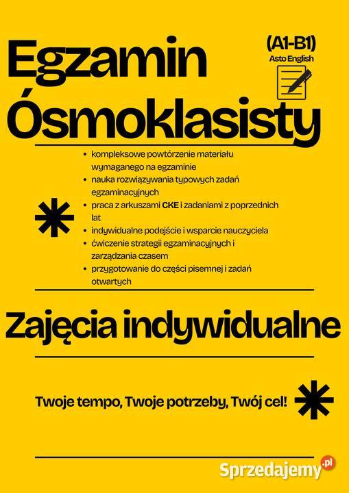 Korepetycje Angielski 5 lat doświadczenia Online Dębica