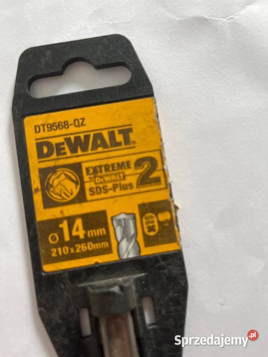 Dewalt wiertło do betonu 14 2 sztuki Szczecin sprzedam