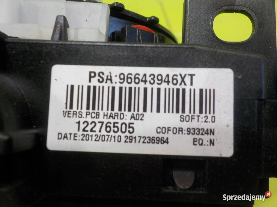 CITROEN C3 PICASSO 14 VTI 12r przelacznik osobowe Suków