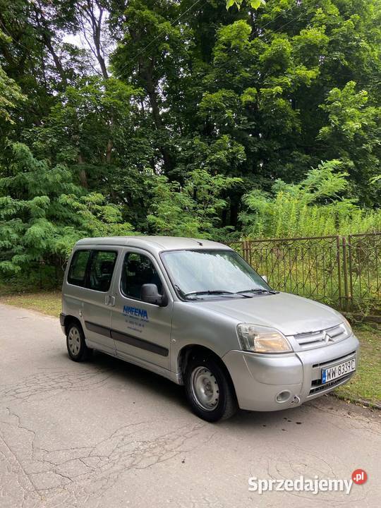 Citroen Berlingo 2007 16 HDI nieuszkodzony Warszawa