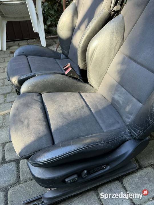 Fotele BMW E46 Półskóra elektryczne kujawsko-pomorskie Bydgoszcz