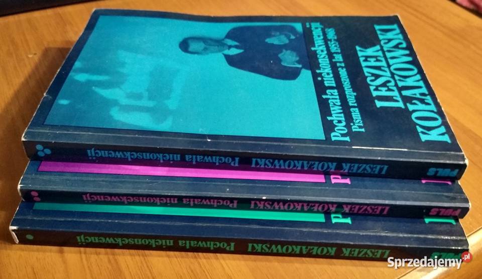 Pochwała niekonsekwencji 13 pisma rozproszone Gdańsk