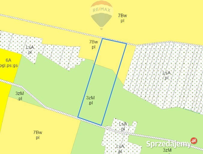 Działka rolna polna Wólka Bosowska