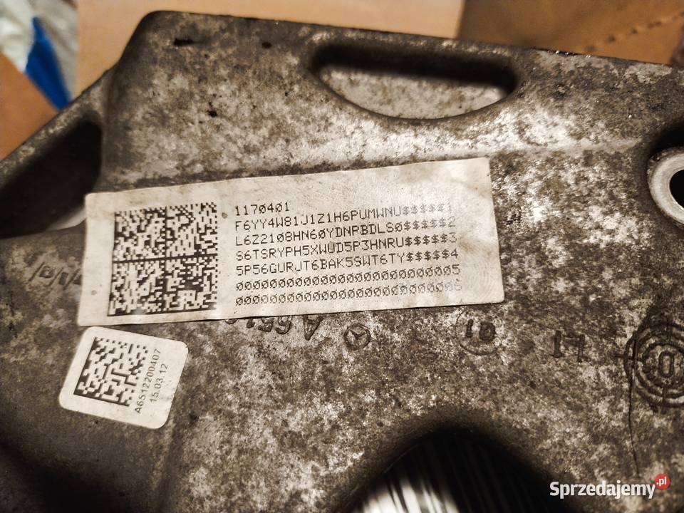 Łapa poduszka silnika A1512200407 Mercedes Jeep Bydgoszcz