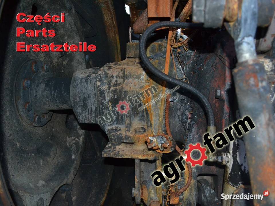 Massey Ferguson 6180 części skrzynia biegów oś Byków
