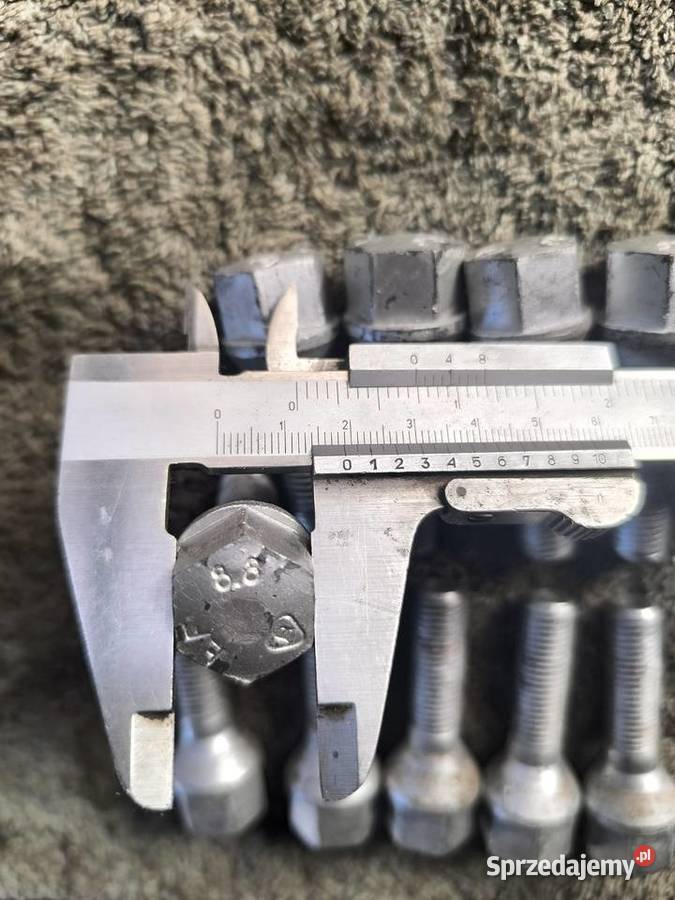 ŚRUBY SZPILKI DO KÓŁ M12x15 Długość gwintu 40 mm osobowe zachodniopomorskie Kamień Pomorski