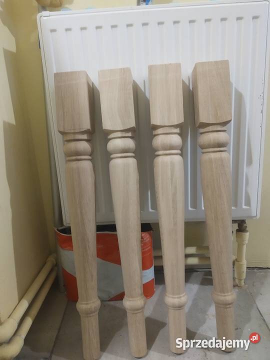 Nogi do stołu toczone Poznań sprzedam