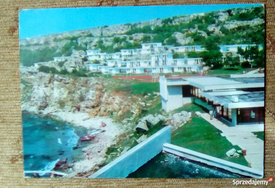 WIDOK NA HOTEL RUSALKA W ALBENIE Pocztówki i karty telefoniczne Piszczac
