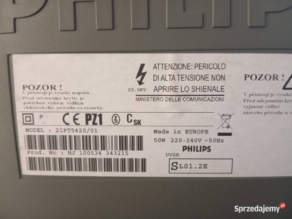Telewizor Philips 21 Philips Majdan Nowy sprzedam