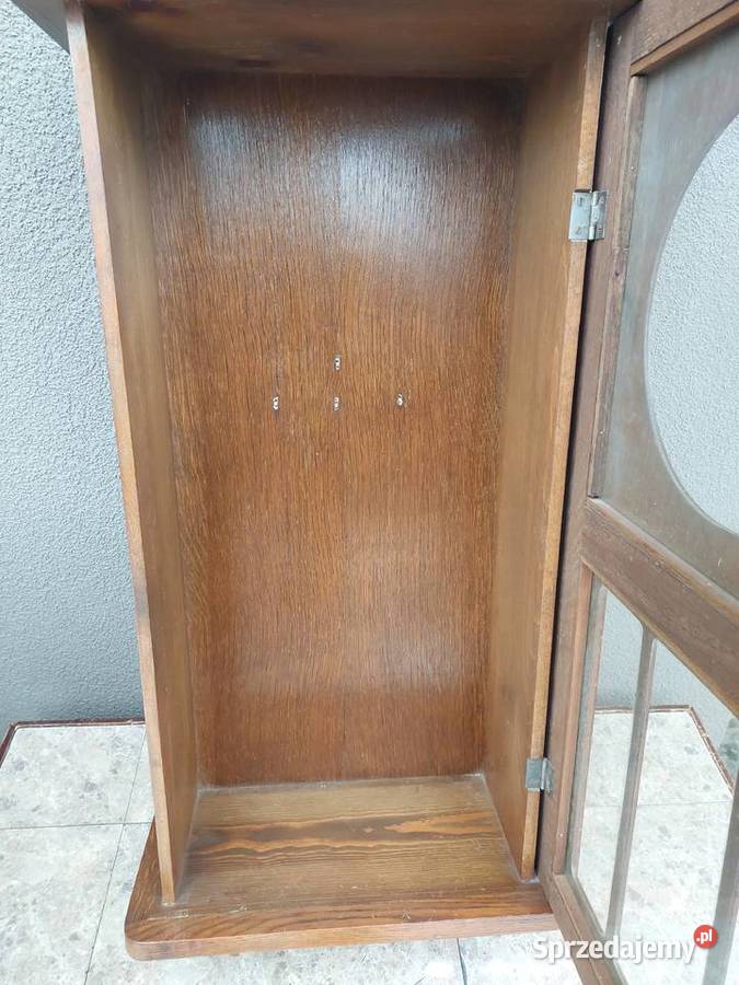 Stara szafka witryna witrynka z obudowy zegara Tczew sprzedam