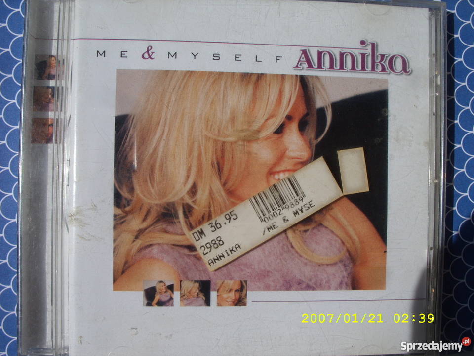 Pop CD ANNIKA ME MYSTELF dolnośląskie