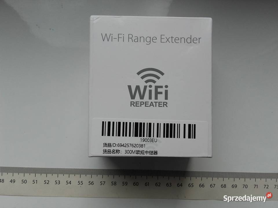 Bezprzewodowy wzmacniacz sygnału WIFI 230V RJ45